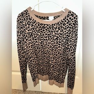 A New Day Cheetah Print Sweater